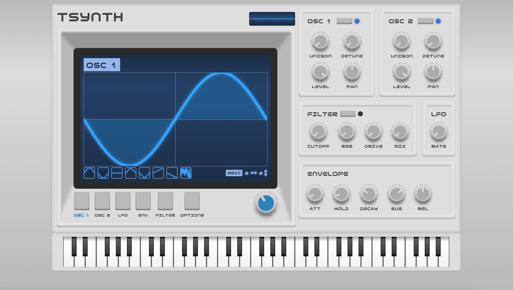 TSynth screenshot 2